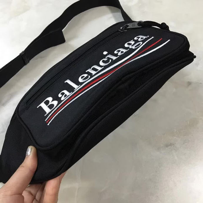 BALENCIAG巴黎世家 帆布胸包 腰包 簡約兩用包   BL1386